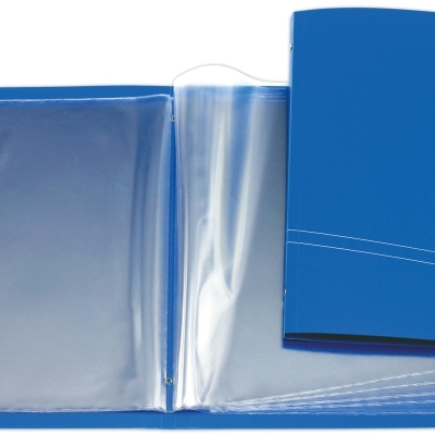 Carpeta de polipropileno con 20 bolsas o fundas